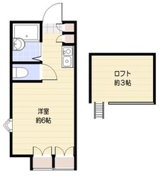 国領駅 徒歩18分 2階の物件間取画像